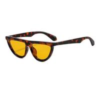 AWETYUJC Trendy Retro Cat Eye Oval Sunglasses Men Women Classic Big Frame Outdoor Sports Cycling Shades Female UV400