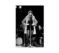 AWFGQ French Singer And Actress Francoise Hardy Poster Canvas Poster Wall Art Decor Print Picture Paintings for Living Room Bedroom Decoration Unframe-style 12x18inch(30x45cm)
