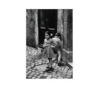 AWFGQ Robert Doisneau Art Poster Canvas Poster Wall Art Decor Print Picture Paintings for Living Room Bedroom Decoration Unframe-style 16x24inch(40x60cm)