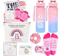 Awfrky 12 Year Old Girl Gifts, Gifts for 12 Year Olds Girls, Presents Birthday Gift for Girl Age 12, Younger Sister, Daughter, Niece, Granddaughter, Sweet 12th Birthday Decorations for Teen Girls
