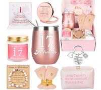 Awfrky 17th Birthday Gifts for Girls, Gifts for 17 Year Old Girls Best Friends Female Daughter Sister Her Girlfriend Coworker Bestie Women Birthday Unique