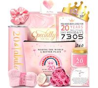 Awfrky 20 Year Old Girl Birthday Gifts, 20th Birthday Gifts For Girls, Happy Birthday Gifts for 20 Year Old Female Daughter Niece Granddaughter Sister Her Girlfriend Bestie
