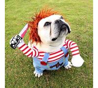 YXCUIDP Dog Awful Costume Pets Costume Halloween Cosplay for Dogs, Funny Dog Party Clothes Hat Christmas Costume Dog Clothes (Medium)