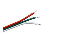 AWG Shielded CNC Wire 2Pin 3Pin 4Pin 5Pin Cable, 5m-100m 3528 5050 Connector Wire(3pin,5m)