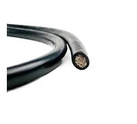 AWG Shielded CNC Wire 8AWG 6AWG PVC Electric Cable 4AWG 3AWG 2AWG Red Pure Electrical Cable, 220V Power Wires(2 AWG 50mm2,3meter)