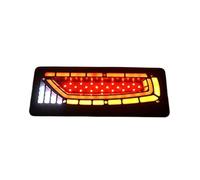 AWGNTQQ 2PCS 12 24V Dynamic LED Truck Tail Light Turn Signal Rear Brake Lights Reverse Signal Lamp Trailer Lorry Bus Camper For Caravan Tail Lights Lamps Assembly