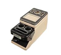AWGNTQQ Car Armrests For Toyota For Proace Verso 2016-2023 Row Front Railing Box Set General Business Armrest Central Store Car Mobile(Beige)