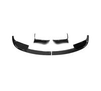 AWGNTQQ Car Front Bumper Lip For BMW 3 Series F30 For M3 For M4 2012-2018 Style 4Pcs ABS Car Front Lip Bumper Spoiler Body Kit Glossy Black Carbon Look Front Splitter(Glossy Black)