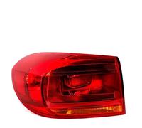 AWGNTQQ Car Rear Light 5N0945096R For VW For Tiguan 2012 2013 2014 2015 2016 2017 Outer Side Halogen Tail Light Rear Lamp Without Bulbs Tail Lights Lamps Assembly(1 pc Left)