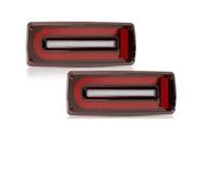 AWGNTQQ Car Rear Light For Benz For W463 G For Class For G500 For G550 For G55 For G63 For AMG 1990-2018 Driving Brake Reverse Fog Dynamic Turn Signal Lamp Tail Lights Lamps Assembly(Red Lens)