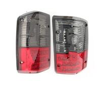 AWGNTQQ Car Rear Light For Nissan For Patrol For GQ 1988-1997 Smoked Red Lens Tail Light Rear Lights Tail Lamp Stop Brake Lamp LED Tail Lights Tail Lights Lamps Assembly(Red and)