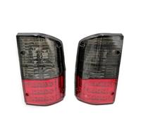 AWGNTQQ Car Rear Light For Nissan For Patrol For GQ For Y60 GR 1987 1988 1989 1990 1991 1992 1993 1994 1995 1996 1997 LED Rear Tail Light Brake Lamp Tail Lights Lamps Assembly(Red and black)