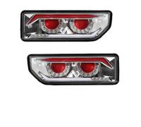 AWGNTQQ Car Rear Light For Suzuki For Jimny 2019 2020 2021 2022 2023 Rear Brake Reverse Daytime Running Light Turn Signal Accesories 12V Car LED Tail Light Tail Lights Lamps Assembly(Clear Lens B)
