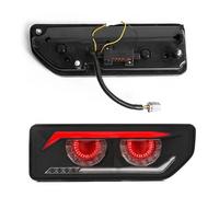 AWGNTQQ Car Rear Light For Suzuki For Jimny 2019 2020 2021 2022 2023 Rear Brake Reverse Daytime Running Light Turn Signal Accesories 12V Car LED Tail Light Tail Lights Lamps Assembly(Smoke Lens B)
