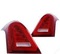 AWGNTQQ Car Rear Light For Suzuki For Swift 2006 2007 2008 2009-2016 Tail Light Taillamp Rear Lamp Brake Fog Turn Signal Light Assembly Pair LED Taillights Tail Lights Lamps Assembly(Red)