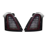 AWGNTQQ Car Rear Light For Suzuki For Swift 2006 2007 2008 2009-2016 Tail Light Taillamp Rear Lamp Brake Fog Turn Signal Light Assembly Pair LED Taillights Tail Lights Lamps Assembly(Smoke With Red)