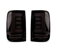 AWGNTQQ Car Rear Light For VW For Amarok For V6 2008-2022 Tail Lamps Turn Signal Rear Brake Reverse Running Light Taillights Car Accessories 12V Tail Lights Lamps Assembly(Smoked Surface)
