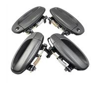 AWGNTQQ Car Side Door Handle for Chevrolet for Aveo 2004-2011 4PCS Front Rear Outside Exterior Door Handle Set 96541631 96541632 Car Door Handle