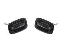 AWGNTQQ Car Side Door Handle for Chevy for Silverado 1999-2006 Car Outside Exterior Door Handle 15034985 15721571 Car Door Handle(2 pcs Back Door)