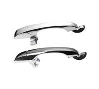 AWGNTQQ Car Side Door Handle for Chrysler for 300 for 300C 2005-2010 Outer Exterior Door Handle 4589009AG 5065801AG 5065800AG Car Door Handle(Rear Left and Right)