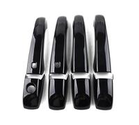AWGNTQQ Car Side Door Handle for Dodge for Caravan for Durango 2008-2019 Exterior Door Handles Black 8Pcs/Set Car Door Handle