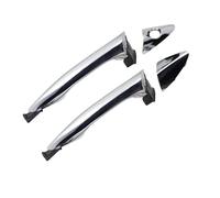 AWGNTQQ Car Side Door Handle for Hyundai for Elantra 2011-2015 Chrome Outside Exterior Door Handle Car Door Handle(2PCS Front Pair)