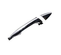 AWGNTQQ Car Side Door Handle for Hyundai for Elantra 2011-2015 Chrome Outside Exterior Door Handle Car Door Handle(1PC Rear Left)
