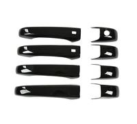 AWGNTQQ Car Side Door Handle for Jeep for Grand for Cherokee for WK2 for WL 2011-2022 Car Exterior Door Handle Cover Glossy Black Car Door Handle