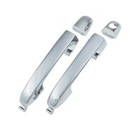 AWGNTQQ Car Side Door Handle for Kia for Cerato 2010-2013 Front/Rear Left/Right Chrome Exterior Door Handle 82652-1X010 82662-1X010 Car Door Handle(Front Pair)