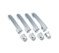AWGNTQQ Car Side Door Handle for Kia for Cerato 2010-2013 Front/Rear Left/Right Chrome Exterior Door Handle 82652-1X010 82662-1X010 Car Door Handle(Four Pieces kit)