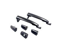 AWGNTQQ Car Side Door Handle for Mitsubishi for Lancer 2008-2017 Sedan Door Black Handle Car Door Handle(1 Set)