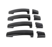 AWGNTQQ Car Side Door Handle for Range for Rover for Sport for Discovery 3 for Freelander 2 4pcs Car Glossy Black Exterior Door Handle Cover Car Door Handle
