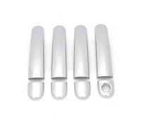 AWGNTQQ Car Side Door Handle for Seat for Leon for MK1 for Toledo for Ibiza for Arosa for Cordoba for Vario for Altea Exterior Door Handle Cover Car Door Handle(Silver A)