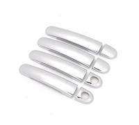 AWGNTQQ Car Side Door Handle for Seat for Leon for MK1 for Toledo for Ibiza for Arosa for Cordoba for Vario for Altea Exterior Door Handle Cover Car Door Handle(Silver B)