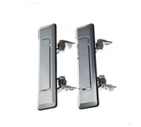 AWGNTQQ Car Side Door Handle for Toyota for Land for Cruiser 60 70 Series 1984-2019 Chrome Exterior Door Handle Front Left Right Car Door Handle(2pcs Left Right Pair a)