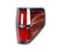 AWGNTQQ For F150 SVT For Raptor 2009-2014 Bumper Tail Light Rear Stop Brake Lamp Turn Signal Fog Lamp Car Taillight Assembly Tail Lights Lamps Assembly(Black Only Right)