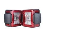 AWGNTQQ For Jeep For Wrangler JK 2007-2018 LED Tail Light Taillight Assembly Rear Lamps Brake Reverse Light Daytime Running Lights Tail Lights Lamps Assembly(EUR Version Red)