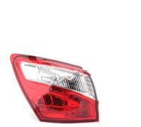 AWGNTQQ For Nissan For Qashqai 2008-2015 Car Outer Rear Tail Light Version Brake Fog Lamp Accessories Car Warning Running Light Tail Lights Lamps Assembly(Outer L)