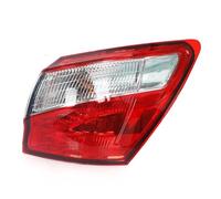 AWGNTQQ For Nissan For Qashqai 2010 2011 2012 2013 2014 Tail Light Rear Brake Light Turn Signal Light Fog Lamp Tail Lamp Assembly EU Version Tail Lights Lamps Assembly(Outside-Right)