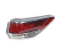 AWGNTQQ For Toyota For Highlander 2014 2015 2016 Assembly Rear Bumper Stop Brake Turn Signal Light Fog Lamp Tail Tail Lights Lamps Assembly(Outside-Only 1 Right)
