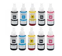 AWGSRZIU 70ml Refill Ink Compatible With Various Printers L100 L110 L120 L132 L210 L222 L300 L312 L355 L350 L362 L366 L550 L555 L566 In 4 Colors(4BK 2C 2Y 2M)