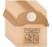 Awinker 10 Pack Paper Filter Bags for Karcher WD2 MV2 WD 2.200 WD2250 A2004 A2054 A2099 6.904-322.0