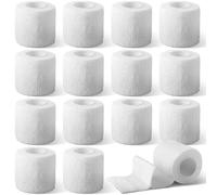 Awinker 14 Rolls 4.5m x 5cm White Bandages Self Cohesive Adhesive Tape Grip Medical Tape for Football Sock Rugby Strapping Finger Ankle Dogs Pets Vet Wrap Tattoo
