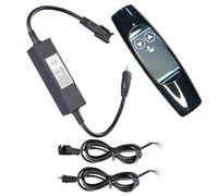 AWINLI Linear Actuator Controller,Forward and Reverse Remote Control Switch,DC24V Instantaneous Switch with 2 Cable Kit,Suitable for Motor,Electric Sofa,Door,Chair Lift