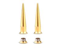 Awinrel Piercing Taper Stretching 2 in 1 Ear Tunnel Gauges Stretcher Stainless Steel Internally Threaded Plugs Gauge for Ears Women Men 1G 7mm, 9 mm, Stainless Steel, no gemstone