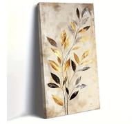 awitufhgp Elegant Nature Inspired Canvas Art Print - Modern Minimalist Wall Decor for Living Room, Bedroom, Office, Home, Waterproof(80x120cm/No frame)