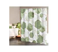 awitufhgp Shower Curtain With Hooks, Multi-Size, Modern Geometric Art Decor Waterproof Bath Curtain, Abstract Shower Curtain(160x180cm/63x71in /yulian)