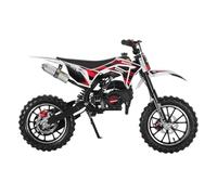 Awjaisca Awjaisca 49cc 2-Stroke Kid Dirt Bike,Gas Powered Mini Motorcycles for Kids 8-14,Off Road Motorcycle for Kids with Front/Rear Disc Brakes,Shock Absorption, Soft Seat Cuion(Pink) Black