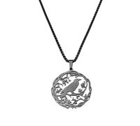 AWJUWHBJ 18K Gold Electroplating Hummingbird Necklace Stainless Steel Pendant Neck Chain Jewelry Piece For Special Occasion Unique Bird Shaped Necklace Accessory