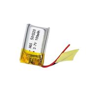 AWJUWHBJ 1PC 3.7V 80mAh Polymer Battery Long Cycle Life Perfect For Various Electronics Power Needs Model 501220 Rechargeable Battery